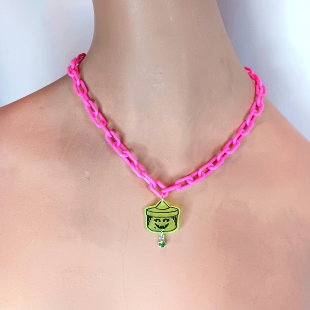 McDonald's Witch Boo Bucket Necklace.